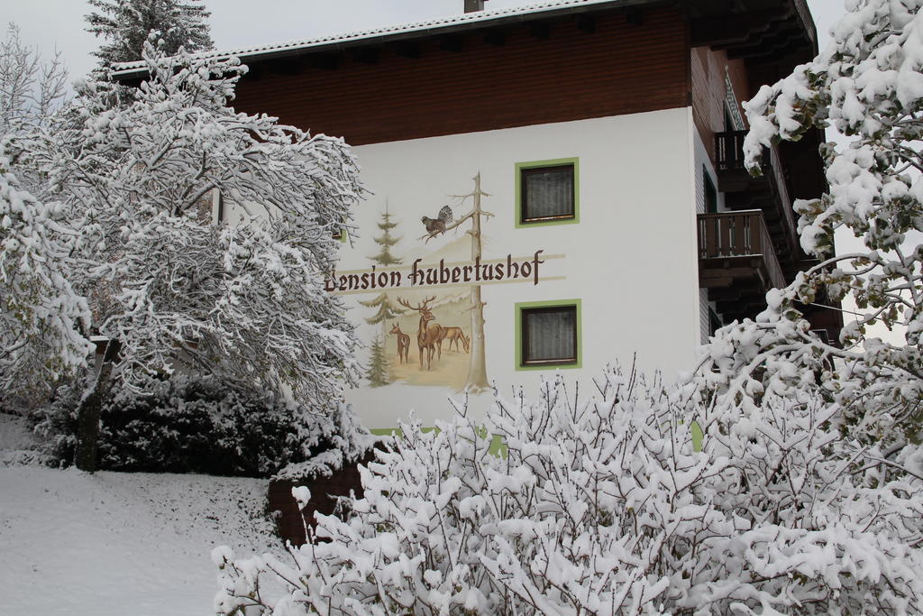 Pension Hubertushof beim Römerbad Bad Kleinkirchheim Bagian luar foto