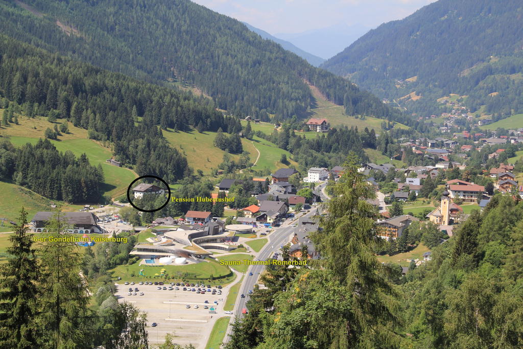 Pension Hubertushof beim Römerbad Bad Kleinkirchheim Bagian luar foto