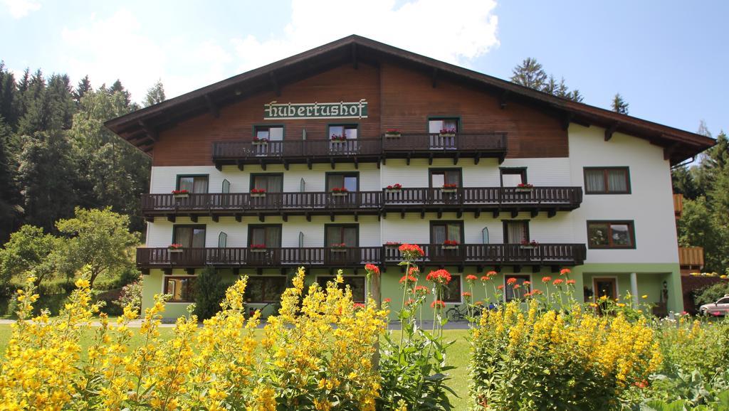 Pension Hubertushof beim Römerbad Bad Kleinkirchheim Bagian luar foto
